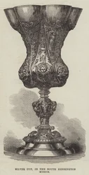 Silver Cup, in the South Kensington Museum